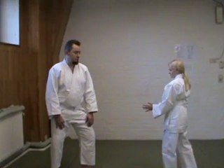 Gyaku hanmi katate dori