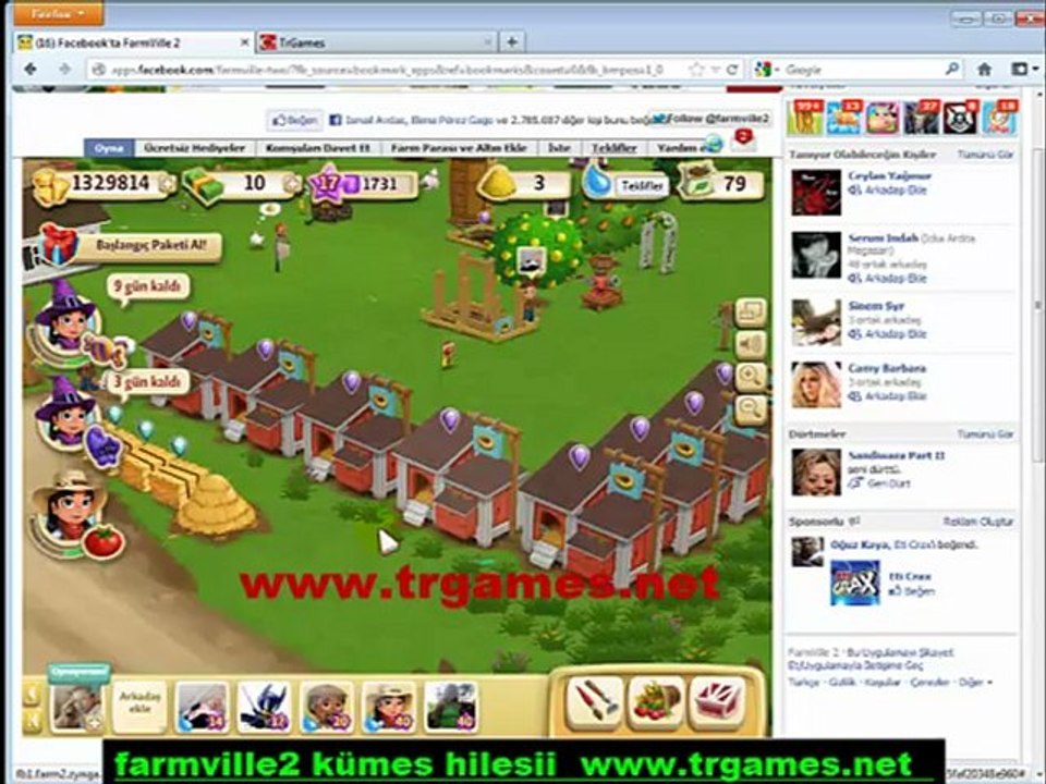 Farmville2 Kümes Hilesi