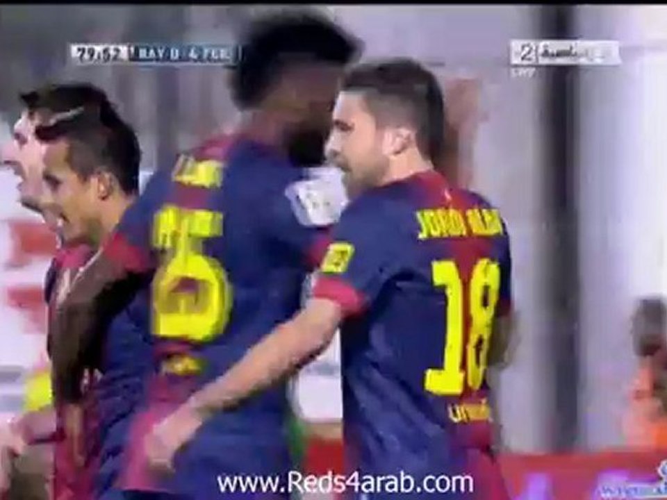 رايو فاليكانو 0 - 5 برشلونة - الليجا الاسبانية - الاسبوع الـ 9