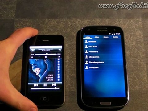 Demo funzionamento DS audio su iOS e Android con configurazione server Synology (Audio Station)