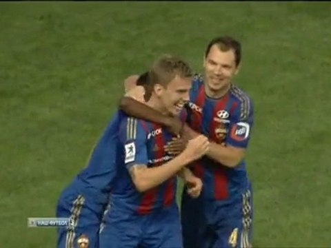 Терек-ЦСКА 1-2 Видеообзор 13 тур 2012