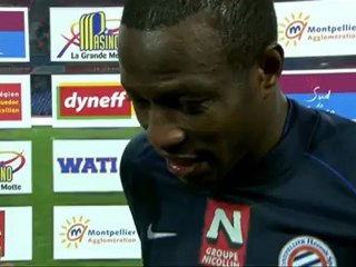 Interview de fin de match : Montpellier Hérault SC - OGC Nice - saison 2012/2013