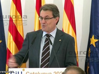 Mas: "Quiero llevar a Cataluña a ser estado propio"