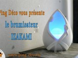 Brumisateur diffuseur d'huiles essentielles Izakami (disponible sur WWW.PING-DECO.FR)