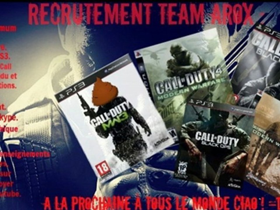 Recrutement team AroX !