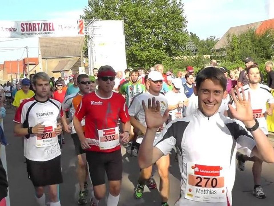 Mitteldeutscher Marathon 2012 - barfuß