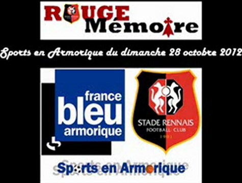 28/10/12 : Parcours du SRFC après 10 journées