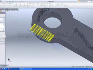 solidworks 2011 Emboss ve Wrap