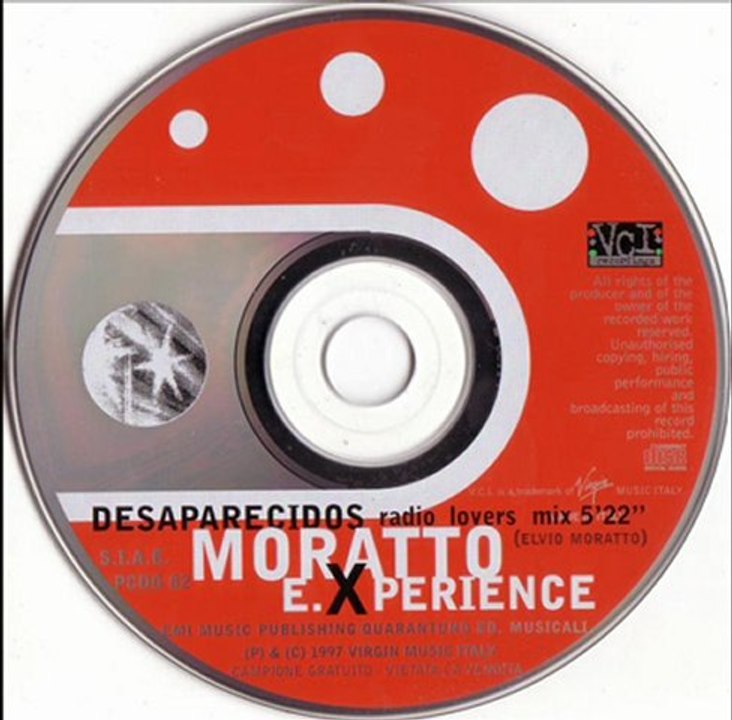 MORATTO E.XPERIENCE - Desaparecidos (radio lovers mix)