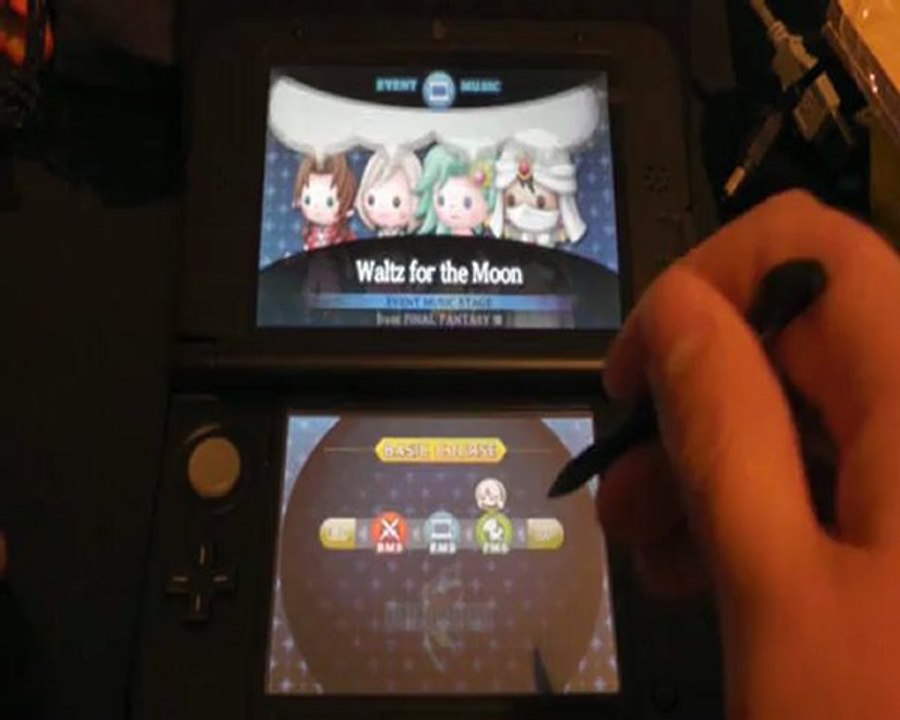 test final fantasy theatrhythm 3ds
