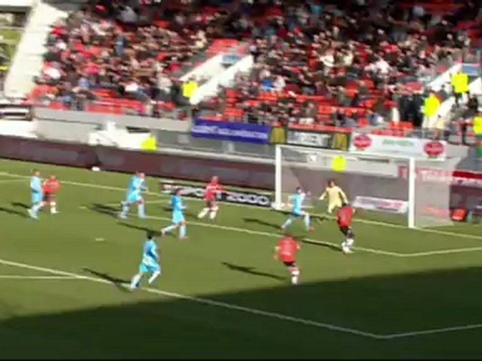 But Gilles SUNU (90ème +4) - FC Lorient - AC Ajaccio (4-4) - saison 2012/2013
