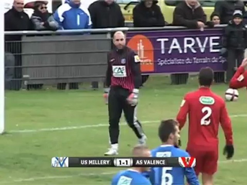 US Millery-Vourles 2 - 1 AS Valence (28/10/2012)