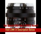 Zeiss Ikon 50mm f/1.5 C Sonnar T* ZM Lens for Zeiss Ikon & Leica M Mount Rangefinder Cameras, Black