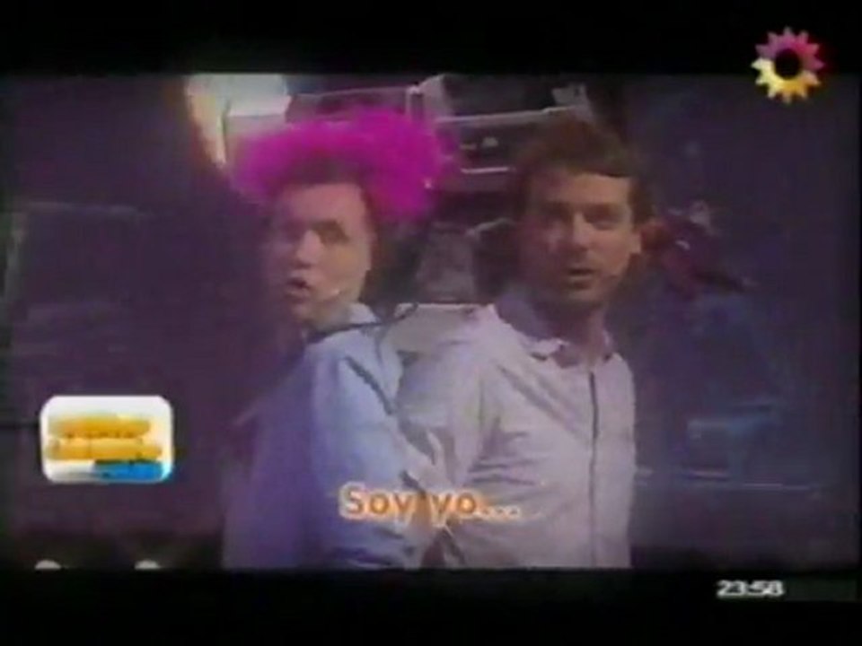 Pedro conduciendo en Demoliendo Teles (el musical) - 11 de Diciembre 2010