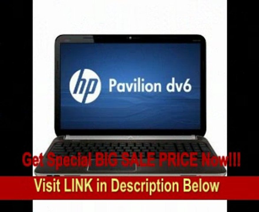 HP Pavilion DV6-6047CL 15.6 Laptop (2 GHz Intel Core i7-2630QM Processor, 8 GB RAM, 1 TB Hard Drive, Blu-ray Player & LightScribe SuperMulti DVD Burner, Windows 7 Home Premium 64-bit)