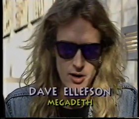 Slayer Anthrax Megadeth - Interviews 1991