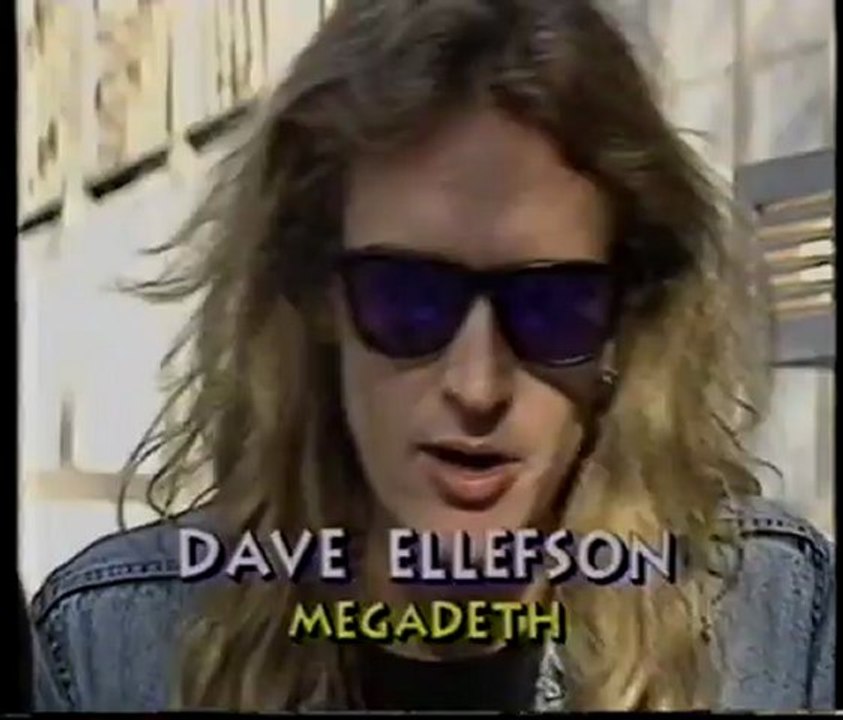 Slayer Anthrax Megadeth - Interviews 1991