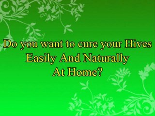 Best Urticaria Natural Remedy