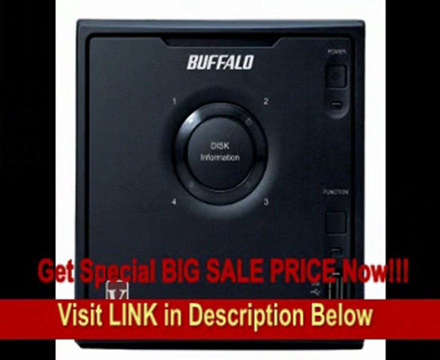 BUFFALO LinkStation Pro Quad 4-Bay 8 TB (4 x 2 TB) RAID High Performance Network Attached Storage (NAS) - LS-QV8.0TL/R5