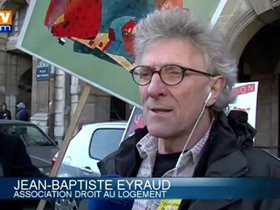 Le DAL city tour des logements réquisitionnables