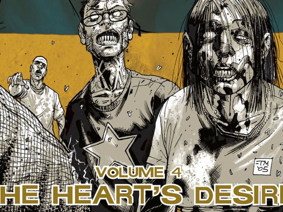 CGR Comics - THE WALKING DEAD VOL. 4: THE HEART'S DESIRE comic review