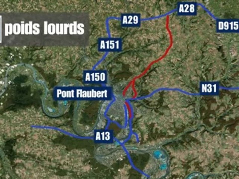 Nouveau plan de circulation poids lourds : les itinéraires conseillés