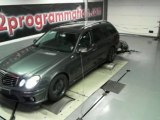 ::: o2programmation ::: Mercedes E63 AMG W211 514ch reprogrammation moteur 475@521ch + Speed Limit off 320kmh