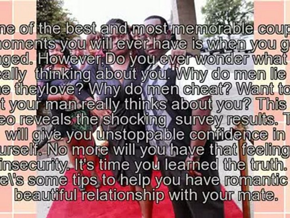 You've been lied to by every man you ever met.