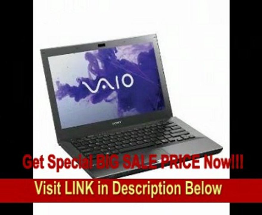 Sony VAIO VPCSA45GX/BI 13.3 Inch Laptop (Jet Black)