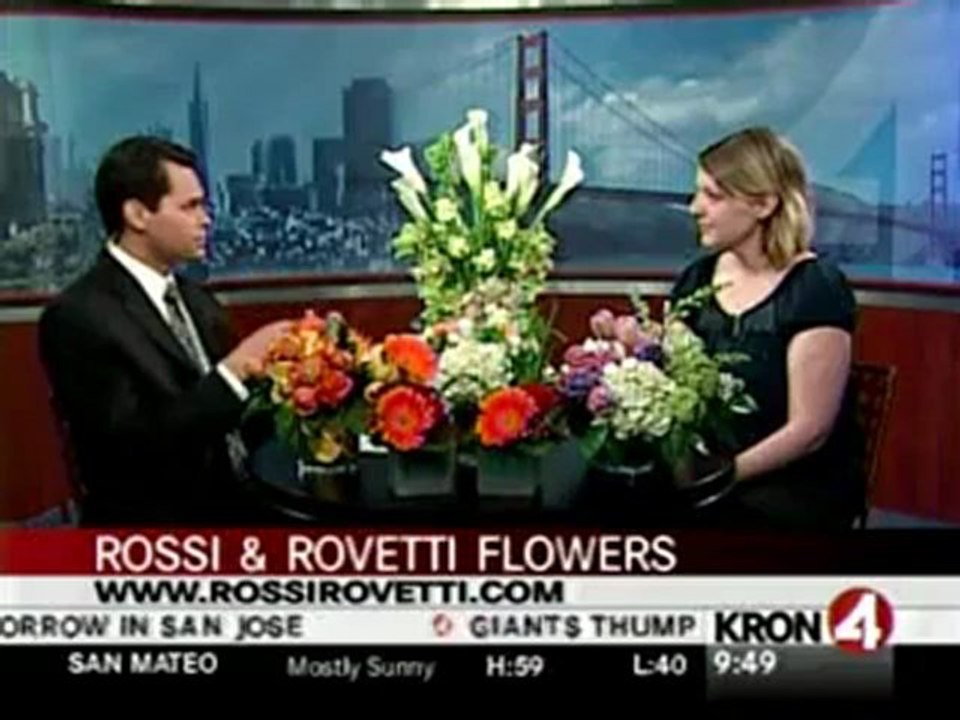 Rossi _ Rovetti Flowers in San Francisco featured on KRON 4 - YouTube
