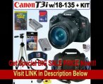 Canon EOS Rebel T3i 18 MP CMOS Digital SLR Camera with EF-S 18-135mm f/3.5-5.6 IS Standard Zoom Lens   16GB Deluxe Accessory Kit
