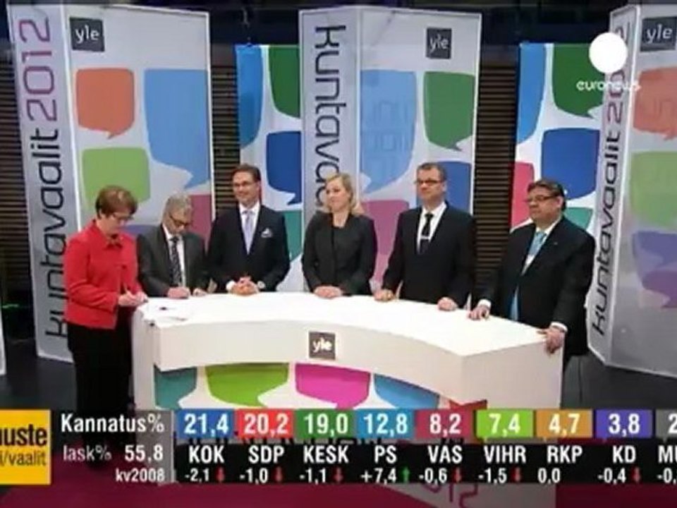 Slim local lead for governing coalition in Finland