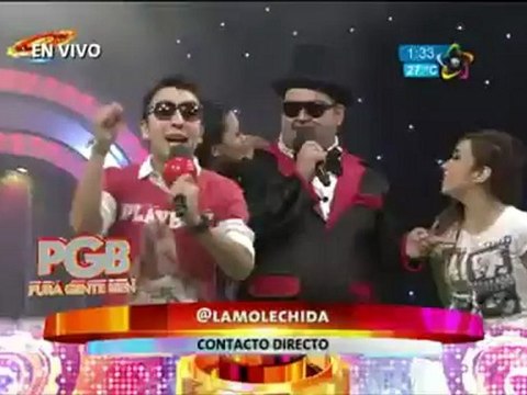 El Mago Miadou le enseña pasos a Gisselle