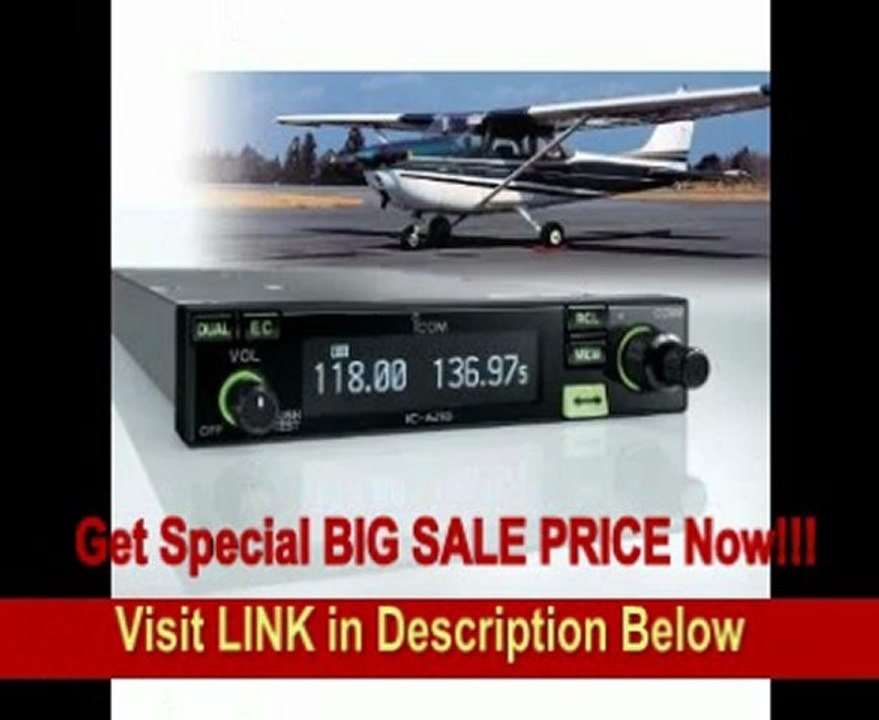 Icom IC-A210 VHF Airband Transceiver