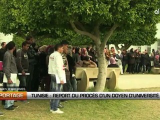 Tunisie: Report du procès d’un doyen d’université