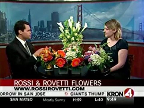 Best Florist San Francisco, Rossi & Rovetti offers same day flowers delivery