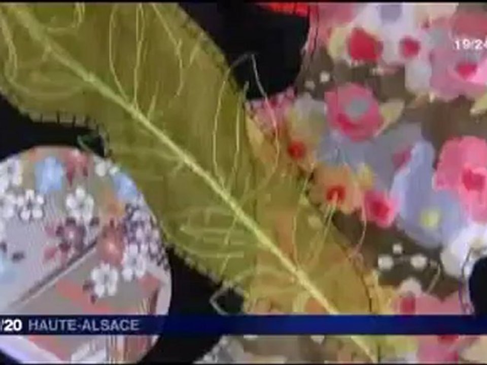 21è édition Salon Mode et Tissus -  Journal France 3 Haute-Alsace du 25
