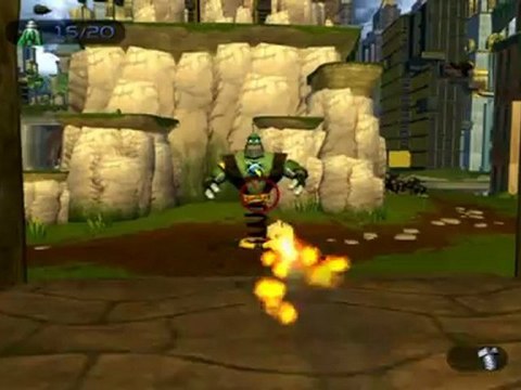 Ratchet & Clank Trilogy - Ratchet & Clank 1 : Kerwan, point de compétences Qwarktastique
