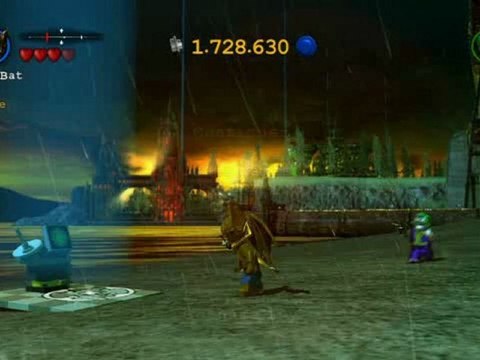 Lego Batman 2 : DC Super Heroes - Brique 17 : Détecteur de Briques dorée