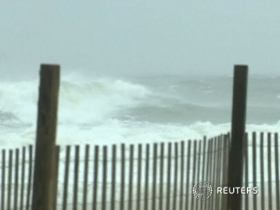 Sandy floods Norfolk