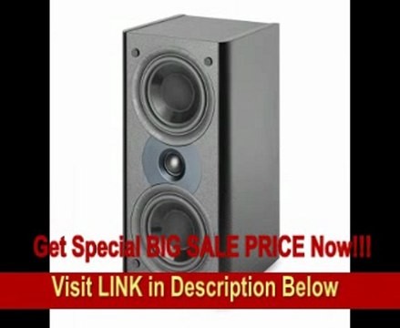 Atlantic Technology 2400LR-P-BLK Front Channel Speakers (Pair, Black)