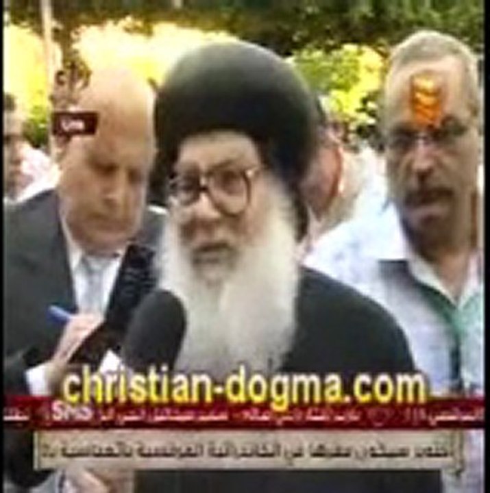 Interview d'Anba Moussa pendant les élections du 118e Patriarche