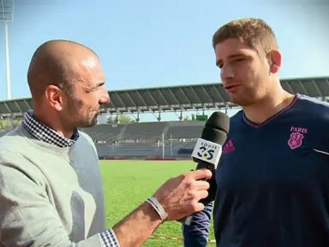 Jerome Alonzo rencontre Pascal Papé pour The place 2 be spécial Stade francais / Toulouse