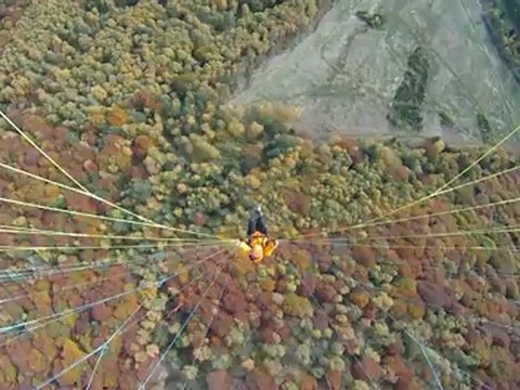 Vol en parapente depuis le Puy-de-Dôme (63) - 25/10/12
