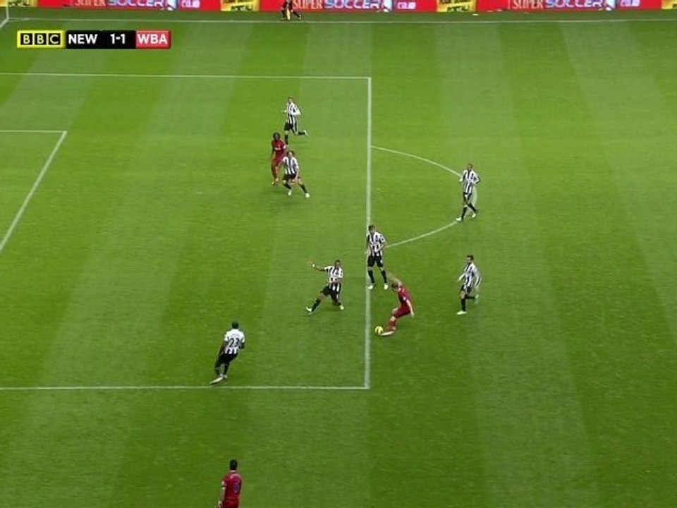 121028 Gera Zoltán gólpassza a Newcastle ellen