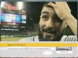 Gregor Blanco y Sergio Romo hablan del tirunfo en la Serie Mundial