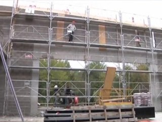 Visite du chantier de l'ESAT à Romilly-sur-Seine