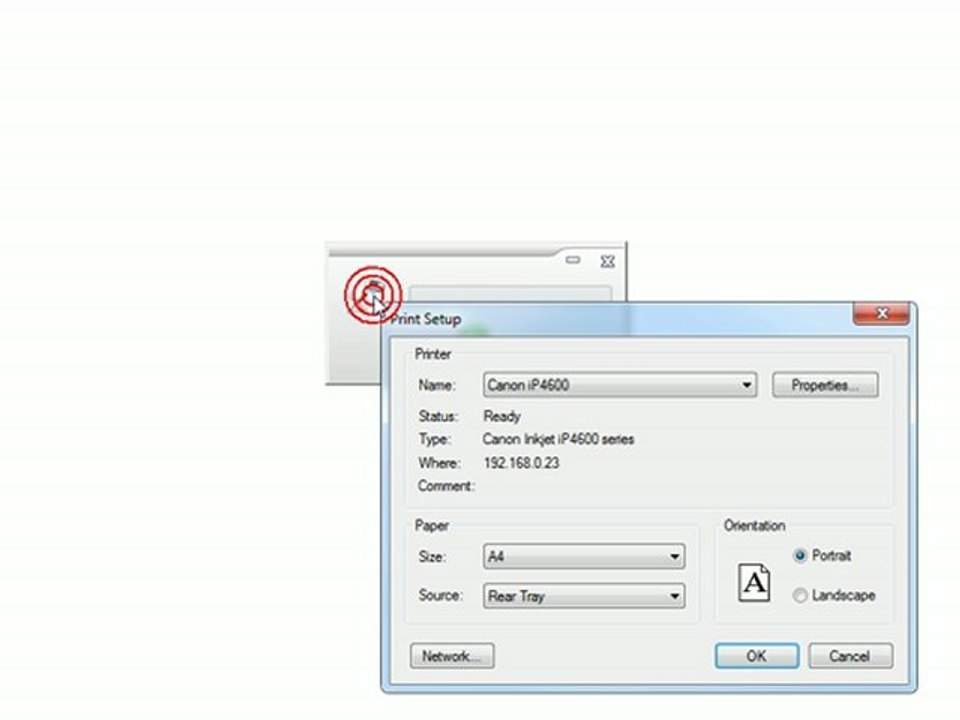 Imprimantes - Optimizze: Test des bacs - ERP - v16