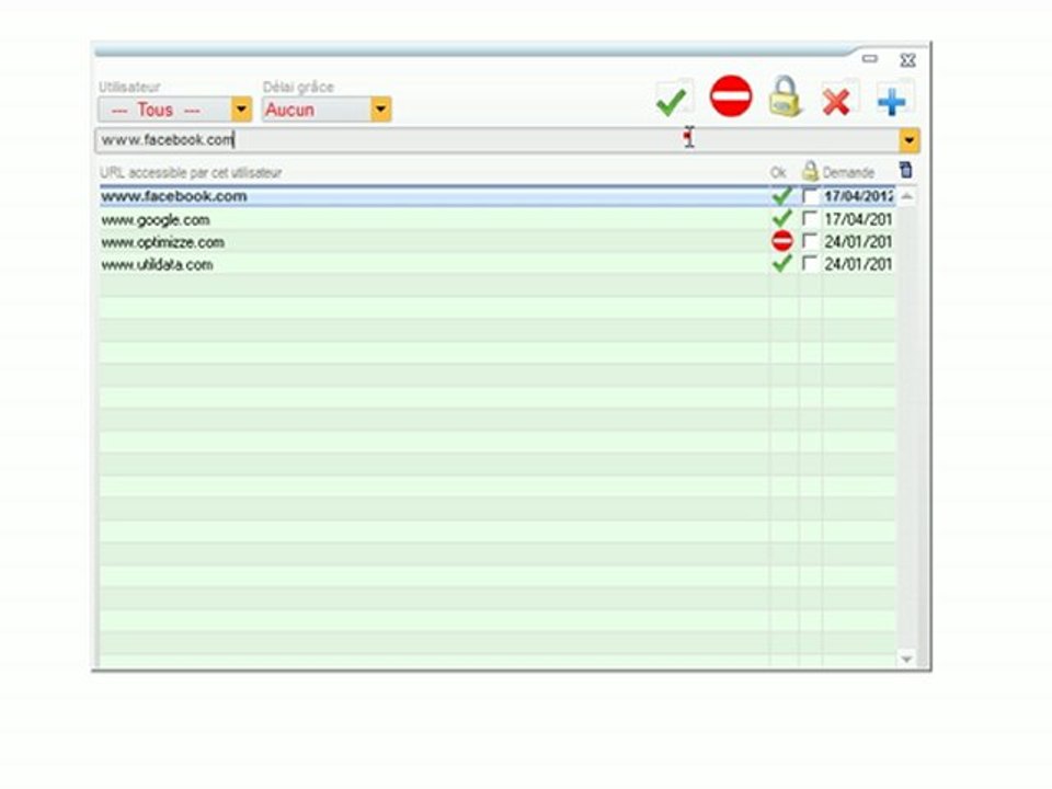 Sécurité - Optimizze: Navigateur Internet - ERP - v16