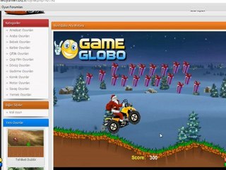 Noel Baba Atv Motoru Oyunu